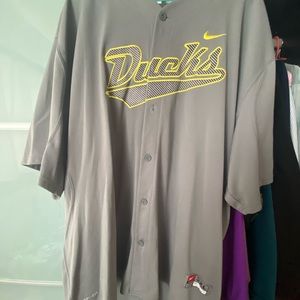 Nike Oregon Ducks Baseball Jersey